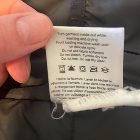 MEC black winter coat, size M - Picture 4 of 5